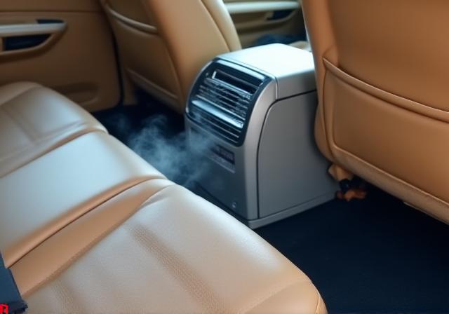 Dispositivo ozono all'interno dell'abitacolo